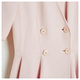 Christian Dior-2016 Abito in cashmere rosa chiaro FR36-Rosa