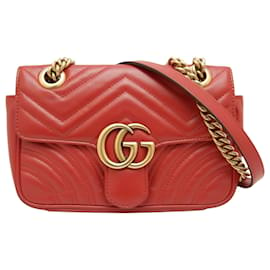 Gucci-Gucci GG Marmont-Roja