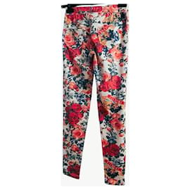 Autre Marque-Leggings FIORUCCI de estilo vintage con estampado floral.-Multicolor