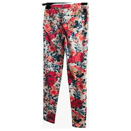 Autre Marque-FIORUCCI vintage style leggings with floral pattern-Multiple colors
