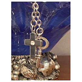Dolce & Gabbana-Orecchini DOLC E &GABBANA acciaio collezione “Keys” modello DJ0341-Argento