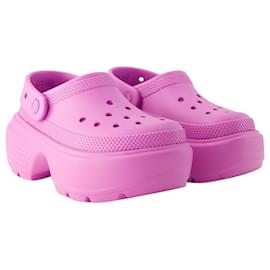 Autre Marque-Stomp Sandals - Crocs - Thermoplastic - Pink-Pink