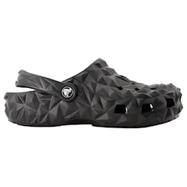 Autre Marque-Classic Geometric Sandals - Crocs - Thermoplastic - Black-Black