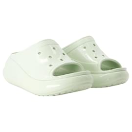 Autre Marque-Crush High Shine Sandals - Crocs - Thermoplastic - Grey-Grey