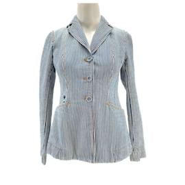 Dior-DIOR  Jackets T.fr 36 cotton-Blue