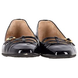 Bailarinas Jimmy Choo en charol negro Negro