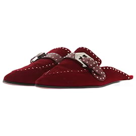 Givenchy Mules & Clogs T.EU 36.5 Samt Rot
