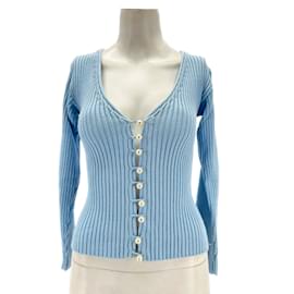 Autre Marque-MUSIER  Knitwear T.fr 38 cotton-Blue
