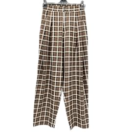 Autre Marque-EDWARD CRUTCHLEY  Trousers T.International XS Wool-Brown