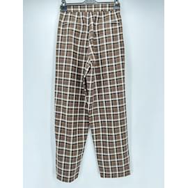 Autre Marque-EDWARD CRUTCHLEY  Trousers T.International XS Wool-Brown