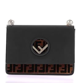 Fendi-FENDI  Handbags T.  leather-Brown
