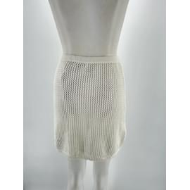 Autre Marque-MESHKI  Skirts T.International S Cotton-White