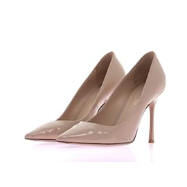 Dior-DIOR  Heels T.eu 38.5 Patent leather-Beige