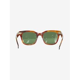 Autre Marque-Brown square framed sunglasses-Brown