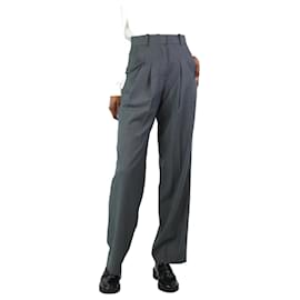 Autre Marque-Pantalon plissé gris foncé - taille XS-Gris