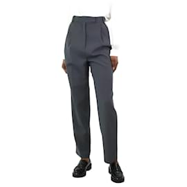 Autre Marque-Pantalon plissé gris - taille XS-Gris