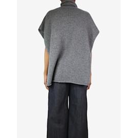 Joseph-Suéter oversized cinza sem mangas com gola alta - tamanho XS-Cinza