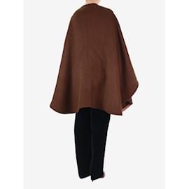 Joseph-Brown oversized cape - One size-Brown