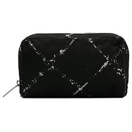 Chanel-Chanel Black Old Travel Line Pouch-Black