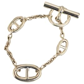 Hermès-Hermes Silver Farandole Bracelet-Silvery