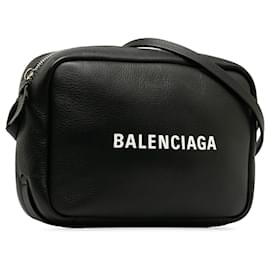 Balenciaga-Balenciaga Noir Everyday Camera Bag S-Noir