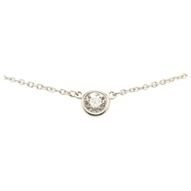 Tiffany & Co-Tiffany Silver Diamonds By The Yard Necklace-Silvery