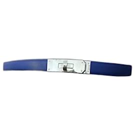 Hermès-ceinture Kelly, hermès-Bleu