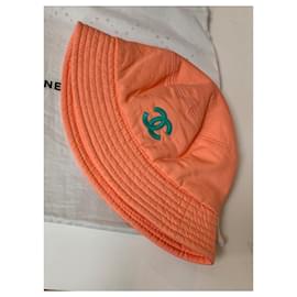 Chanel-Hats-Orange