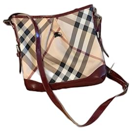 Burberry-Burberry purse-Red,Beige