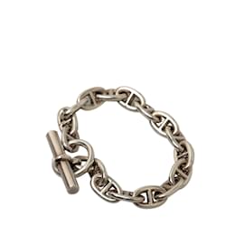 Hermès-Silver Chaine d'Ancre Bracelet-Silvery