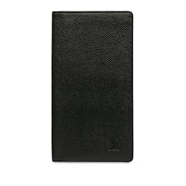 Louis Vuitton-Porta Pasaporte Taiga M30392-Negro