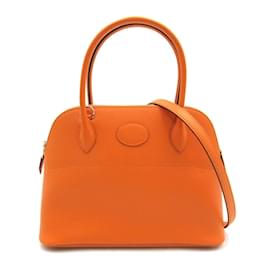 Hermès-Epsom bolide 27-Arancione