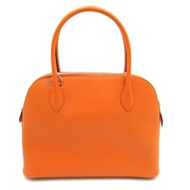 Hermès-Epsom Bollide 27-Orange