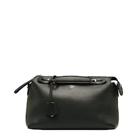Fendi-Medium By The Way Handle Bag 8BL124-Black