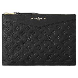 Louis Vuitton LV Daily Pouch schwarz neu Schwarz