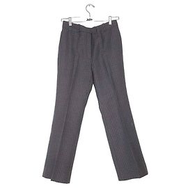 Nina Ricci Gerade geschnittene Wollhose Grau