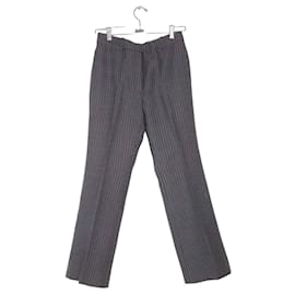 Nina Ricci-Straight wool pants-Grey