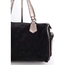 Tila March-Suede handbag-Black