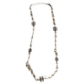Chanel-Chanel CC long necklace-Silvery