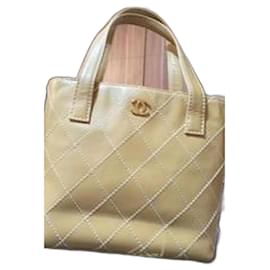 Chanel-Sacs à main-Beige