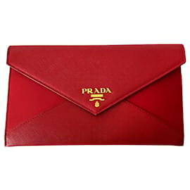 Prada-Prada wallet or clutch-Red
