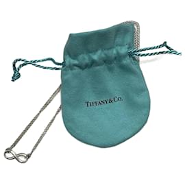 Tiffany & Co-TIFFANY & CO Halsketten T.  Silber-Silber