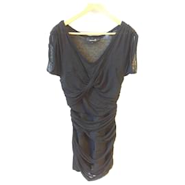 Isabel Marant-ISABEL MARANT  Dresses T.International S Linen-Black