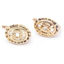 Autre Marque-Vintage 20 Earrings in yellow gold.-Yellow