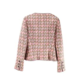 Chanel-CHANEL Giacche T.fr 36 cotton-Rosa