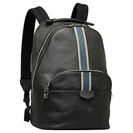 Louis Vuitton-Louis Vuitton Schwarzer Taiga Anton Rucksack-Schwarz