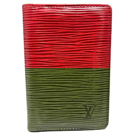 Louis Vuitton-Louis Vuitton Organizer de poche-Red