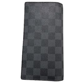 Louis Vuitton-Louis Vuitton Portefeuille Brazza-Grigio