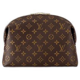 Pochette cosmetica Louis Vuitton GM Monogram Marrone