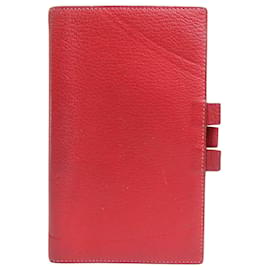 Hermès-Hermès agenda cover-Red